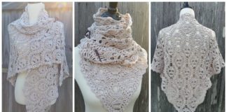 Lost Souls Skull Shawl Crochet Free Pattern [Video] - Women Lace #Shawl; Free #Crochet; Patterns