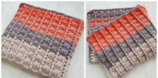 1 Ball Shell Stitch Blanket Crochet Free Pattern [Video] - - Shell Stitch #Blanket; Free #Crochet; Patterns