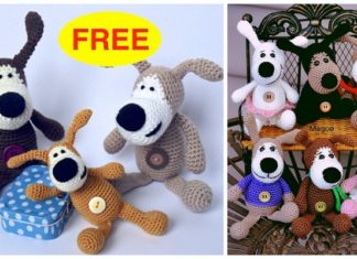 Amigurumi Dog Buffy Crochet Free Pattern- Crochet Dog #Amigurumi; Free Patterns