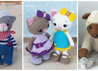 Amigurumi Cat Doll Crochet Free Patterns - Crochet Toy #Cat; #Amigurumi; Free Patterns