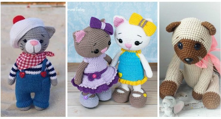 Amigurumi Cat Doll Crochet Free Patterns Amigurumi Cat Doll Crochet Free Patterns - Crochet Toy #Cat; #Amigurumi; Free Patterns