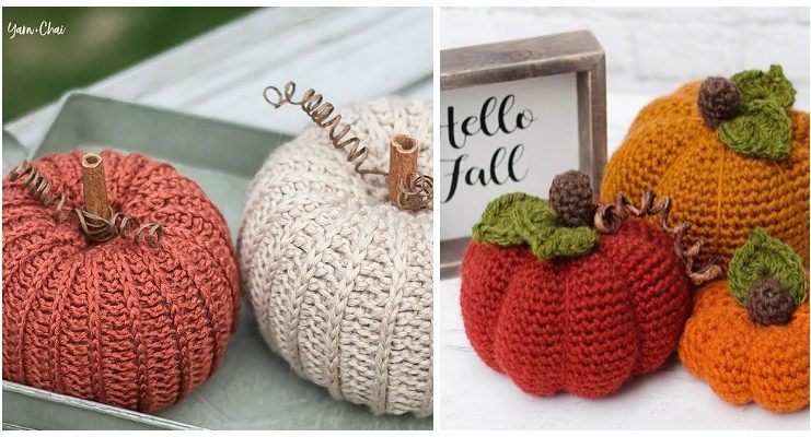 Rustic Pumpkin Crochet Free Pattern & Video - Last-Minute #Pumpkin; Projects #Crochet; Free Patterns