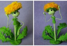 Amigurumi Dandelion Crochet Free Patterns - Crochet Plants #Amigurumi Free Patterns