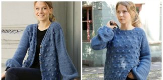 Bobble Sweater Crochet Free Patterns