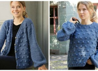Bobble Sweater Crochet Free Patterns