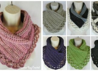 Lace Cowled Neckwarmer Crochet Free Patterns - Women #Cowl; Free #Crochet; Pattern