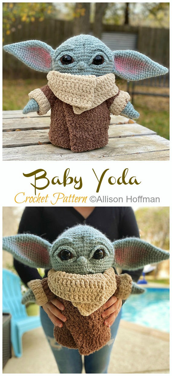 10 Amigurumi Yoda Crochet Patterns - Crochet &amp; Knitting