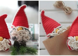 Christmas Gnome Crochet Free Pattern - #Gnome; Amigurumi Free #Crochet; Pattern