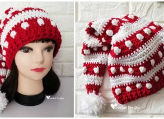 Pixie Hat Crochet Free Pattern - #Christmas; Hat Free #Crochet; Patterns