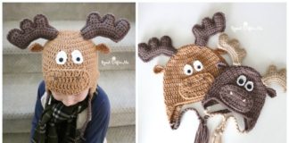 Winter Snowflake Hat Free Crochet Patterns