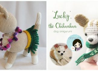 Amigurumi Chihuahua Dog Crochet Free Patterns- Crochet Dog #Amigurumi; Free Patterns