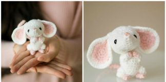 Amigurumi Chinese New Year Rat Crochet Free Pattern - Crochet #Mouse; #Amigurumi; Free Patterns