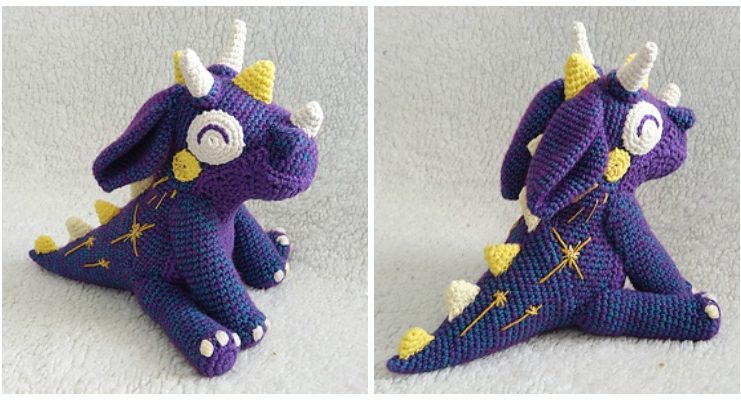 Amigurumi Orbit the Dragon Crochet Free Pattern Amigurumi Orbit the Dragon Crochet Free Pattern - Free #Amigurumi; #Dragon; Toy Softies Crochet Patterns