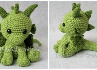 Amigurumi Philip the Dragon Crochet Free Pattern - Free #Amigurumi; #Dragon; Toy Softies Crochet Patterns