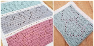 Linked Heart Blanket Crochet Free Pattern - #Heart; #Blanket; #Crochet Free Patterns