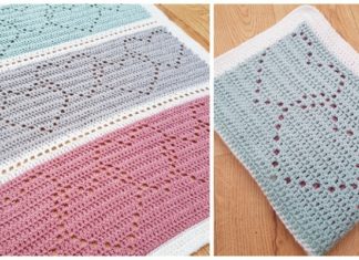 Linked Heart Blanket Crochet Free Pattern - #Heart; #Blanket; #Crochet Free Patterns