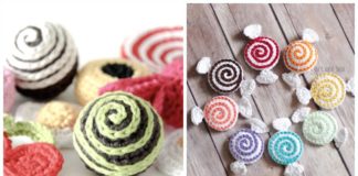 Valentine Candy Crochet Free Patterns - #Valentine; #Amigurumi; Free Crochet Patterns