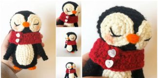 Amigurumi Little Penguin Crochet Free Pattern - Crochet #Penguin; #Amigurumi; Free Patterns