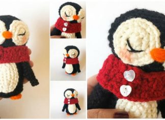 Amigurumi Little Penguin Crochet Free Pattern - Crochet #Penguin; #Amigurumi; Free Patterns