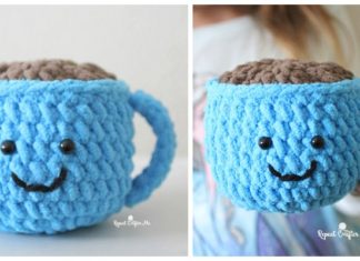 Amigurumi Coffee Cocoa Mug Crochet Free Pattern - #Valentine; #Amigurumi; Free Crochet Patterns