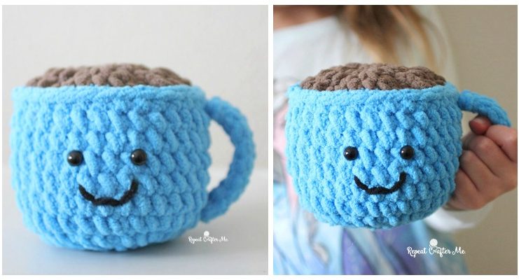 Amigurumi Coffee Cocoa Mug Crochet Free Pattern - #Valentine; #Amigurumi; Free Crochet Patterns
