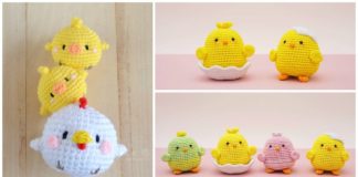 Amigurumi Spring Chicks Crochet Free Pattern