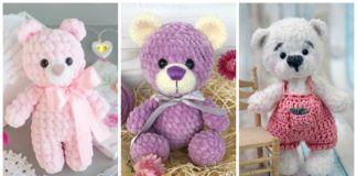 Amigurumi Plush Teddy Bear Crochet Free Pattern - #Amigurumi; Teddy Bear Free Crochet Patterns