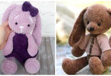 Amigurumi Sweetheart Plush Bunny Crochet Free Pattern - #Amigurumi; Bunny Free Crochet Patterns
