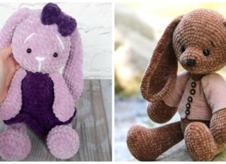 Amigurumi Sweetheart Plush Bunny Crochet Free Pattern - #Amigurumi; Bunny Free Crochet Patterns