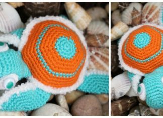 Amigurumi Tortoise Crochet Free Pattern - Amigurumi #Turtle; Crochet Free Patterns