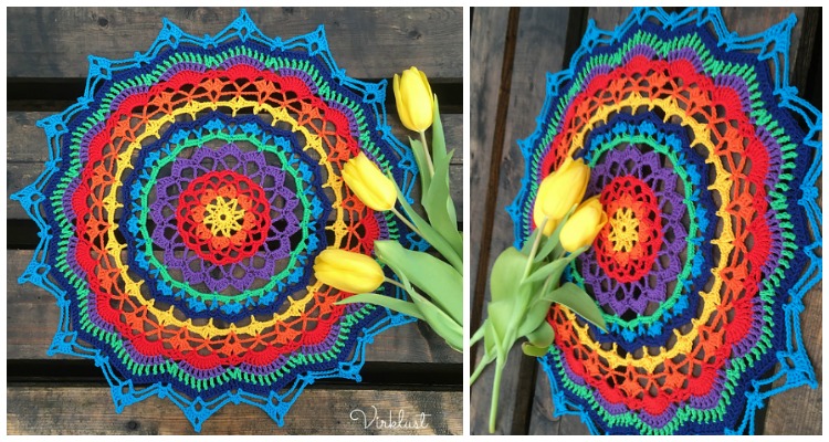 Dream Mandala Doily Crochet Free Pattern Crochet amp Knitting