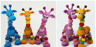 Amigurumi Amalka Giraffe Crochet Free Pattern - Crochet #Giraffe; #Amigurumi; Free Patterns