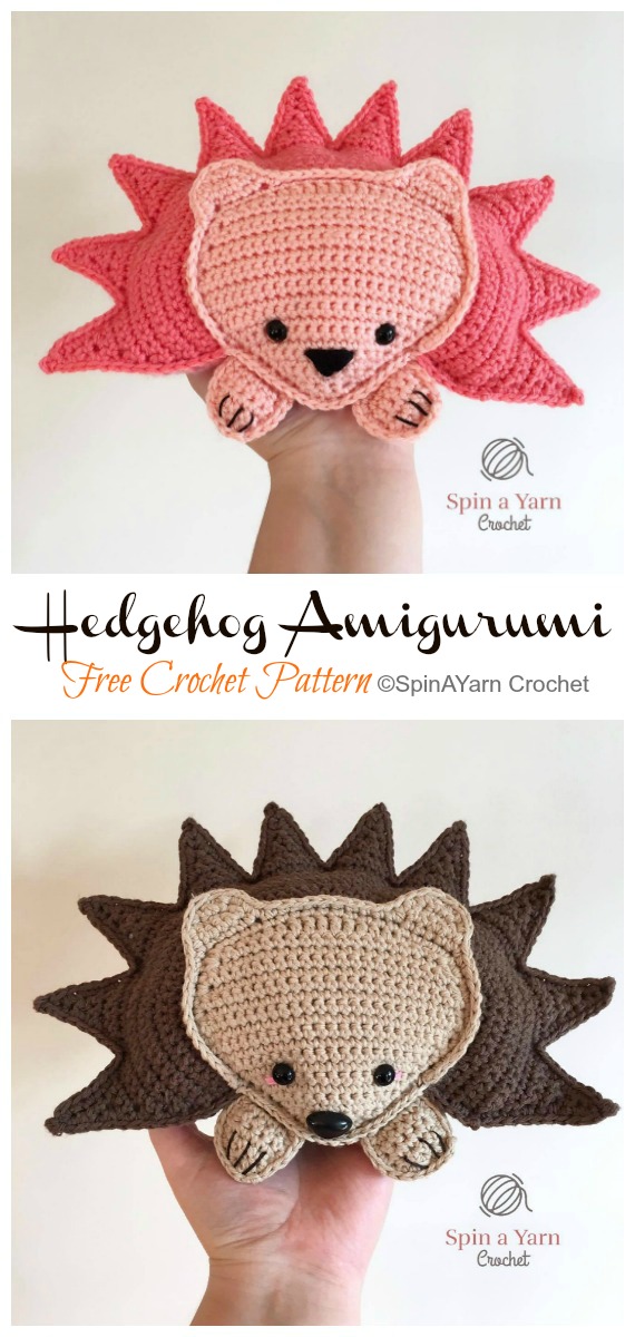 Amigurumi Baby Hedgehog Crochet Free Patterns - #Amigurumi; #Hedgehog; Toy Softies Free Crochet Patterns