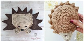 Amigurumi Baby Hedgehog Crochet Free Patterns - #Amigurumi; #Hedgehog; Toy Softies Free Crochet Patterns