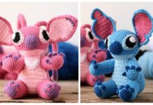 Amigurumi Stitch and Angel Crochet Free Patterns
