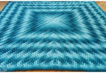 As Time Goes By Blanket Crochet Free Pattern - #Granny; Square #Blanket; Free #Crochet; Patterns