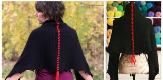 Bat Wing Shawl Crochet Free Pattern - Women Lace #Shawl; Free #Crochet; Patterns