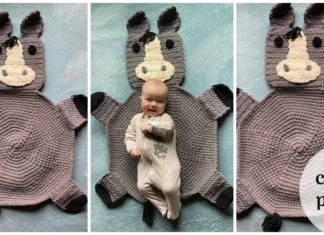 Horse Baby Mat Crochet Free Pattern - #Crochet Kids #Playmat Free Patterns Kids Gifts