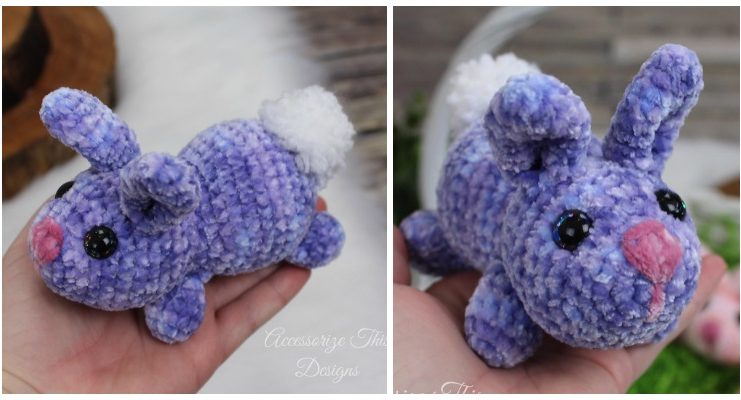 Amigurumi Pocket Pal Bunny Crochet Free Pattern- #Amigurumi; Bunny Free Crochet Patterns