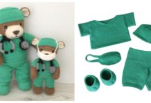Amigurumi Thank You Teddy Bear Knitting Free Pattern - #Amigurumi; Doll Free #Knitting; Patterns