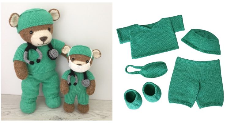 Amigurumi Thank You Teddy Bear Knitting Free Pattern - #Amigurumi; Doll Free #Knitting; Patterns