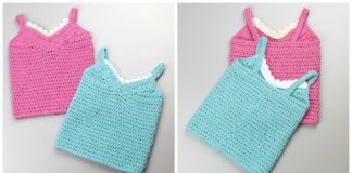 Baby Tank Top Crochet Free Pattern - Baby Sweater #Top; Free #Crochet; Patterns