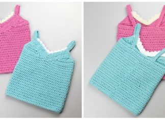 Baby Tank Top Crochet Free Pattern - Baby Sweater #Top; Free #Crochet; Patterns