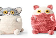 Amigurumi Fat Cat Crochet Free Pattern - Crochet Toy #Cat; #Amigurumi; Free Patterns