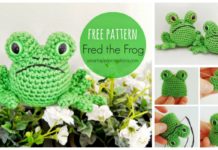 Amigurumi Frog Crochet Free Pattern - Crochet Garden Toys #Amigurumi; Free Pattern