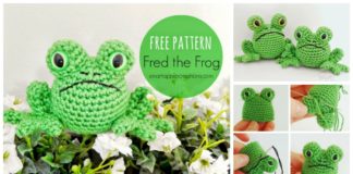 Amigurumi Frog Crochet Free Pattern - Crochet Garden Toys #Amigurumi; Free Pattern