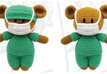 Amigurumi Frontline Hero Bear Crochet Free Pattern - #Amigurumi; Teddy Bear Free Crochet Patterns