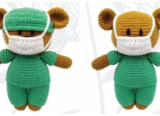 Amigurumi Frontline Hero Bear Crochet Free Pattern - #Amigurumi; Teddy Bear Free Crochet Patterns