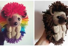 Amigurumi Hedgehog Crochet Free Pattern - #Amigurumi; #Hedgehog; Toy Softies Free Crochet Patterns
