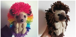 Amigurumi Hedgehog Crochet Free Pattern - #Amigurumi; #Hedgehog; Toy Softies Free Crochet Patterns